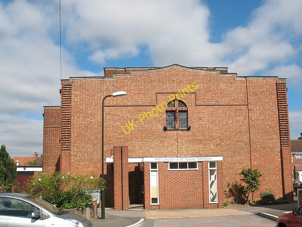 Photo 6"x4" St Olave's church, Mitcham: south side Mitcham c2009