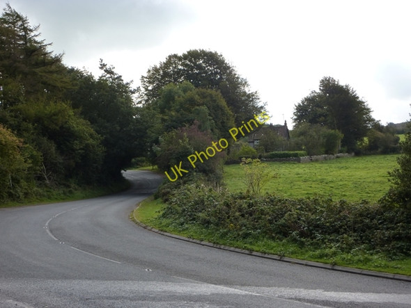 Photo 6"x4" B3134 - The Combe Bourne\/ST4859 c2009