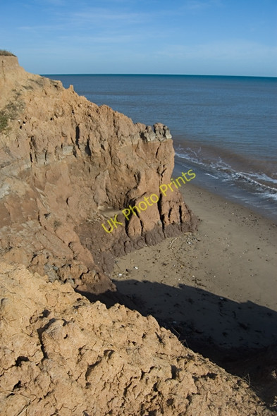 Photo 6"x4" Monkwith cliffs Tunstall\/TA3031 c2009