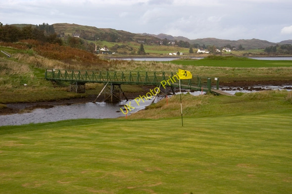 Photo 6"x4" The 4th Green, Isle of Seil Golf Course Balvicar c2009