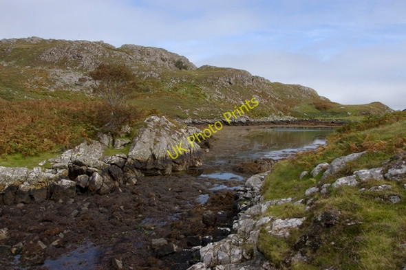 Photo 6"x4" Loch nam Bodach Cromor c2009