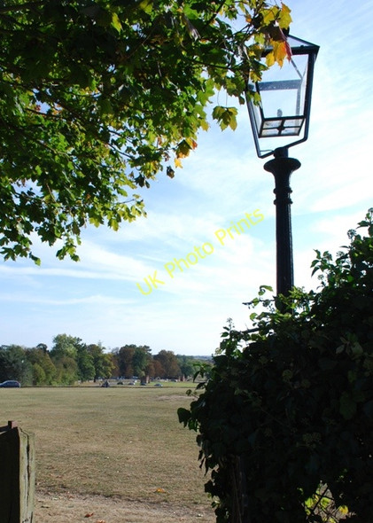 Photo 6"x4" Melford Green from the churchyard Long Melford c2009