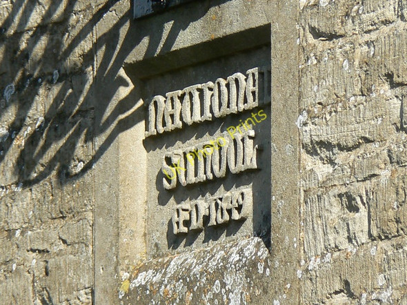 Photo 6"x4" Plaque, The Old School, Coates Coates\/SO9800 c2009