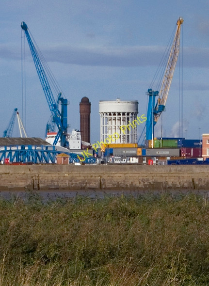 Photo 6"x4" Goole skyline Goole c2009
