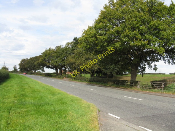 Photo 6"x4" A50 Near Hulme Barns Farm Hoo Green c2009