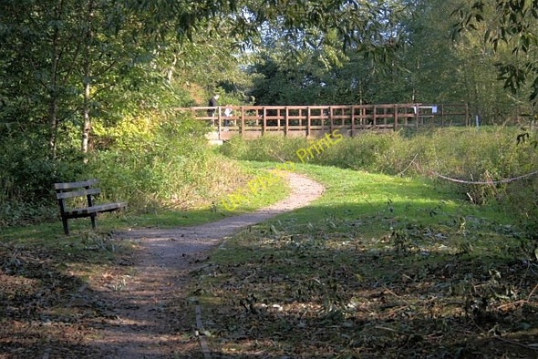 Photo 6"x4" Seat Overlooking North Beck Northallerton c2009