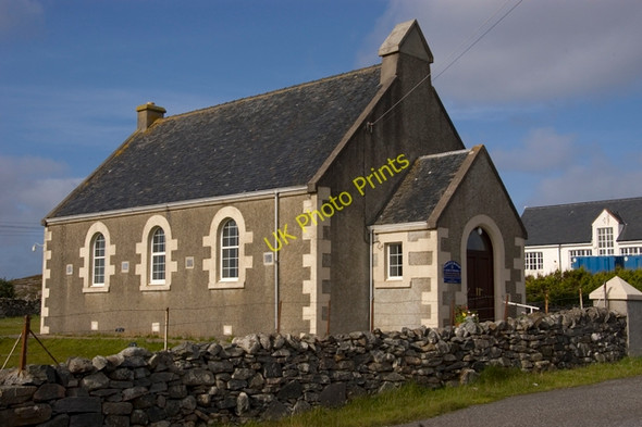 Photo 6"x4" Breacleit Church, Great Bernera Breacleit c2009