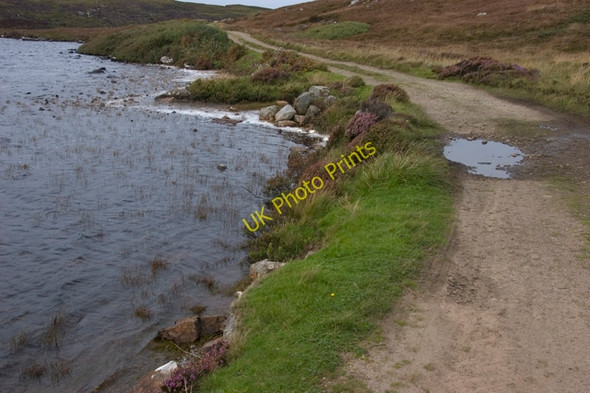 Photo 6"x4" Track past Loch Ba Una Gramasdail c2009