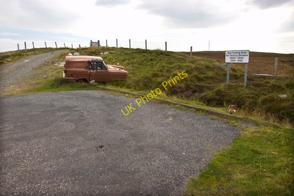 Photo 6"x4" Turning circle on Flodaigh \u00c0ird nan Sr\u00f9ban\/NF8457 c2009