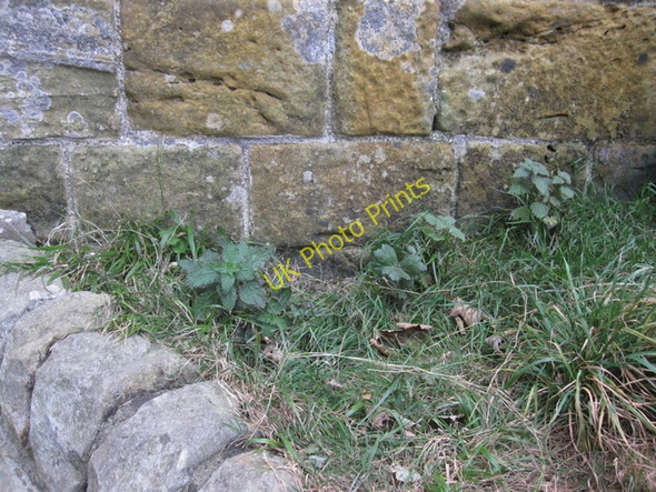 Photo 6"x4" Bench mark below the entrance to Scarborough Castle Scarborough\/TA0388 c2009