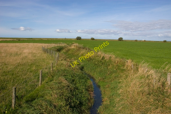 Photo 6"x4" Dyke at Wrampool Bridge Moss Edge\/SD4349 c2009