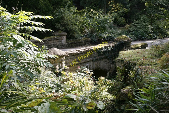 Photo 6"x4" Bridge near the entrance to Batsford Arboretum Batsford c2009