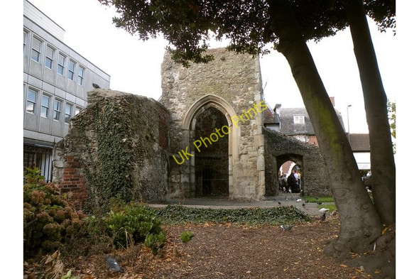 Photo 6"x4" Ruins of St. Thomas a Becket chapel Brentwood c2009