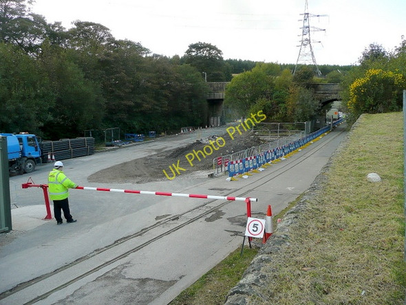 Photo 6"x4" Old railway line at Dunford Bridge Dunford Bridge c2009