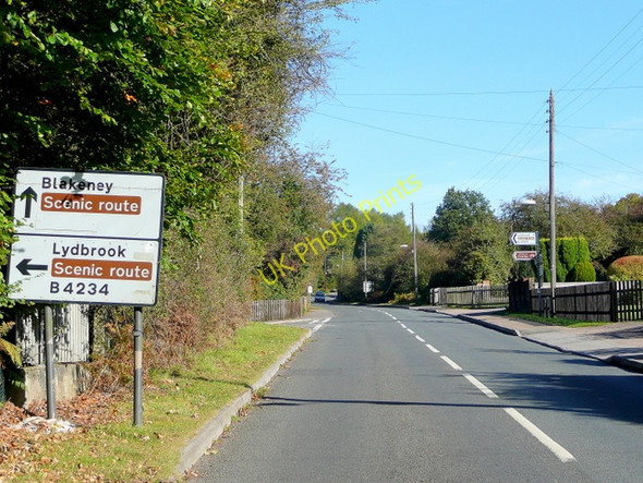 Photo 6"x4" Choice of scenic routes at Parkend Parkend\/SO6108 c2009