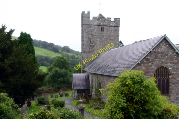 Photo 6"x4" St Cynog Church, Defynog Defynnog c2009