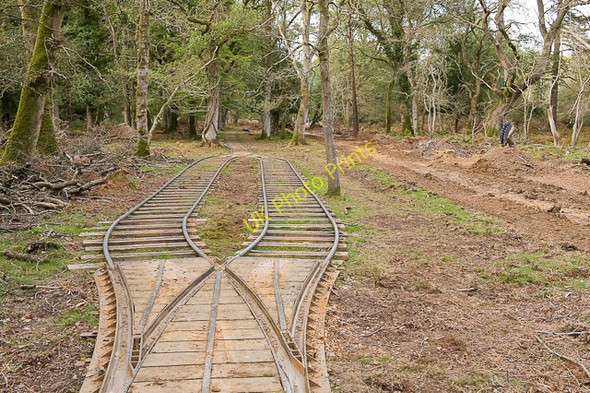 Photo 6"x4" Warwickslade Cutting: running the railway Bank\/SU2807 c2009