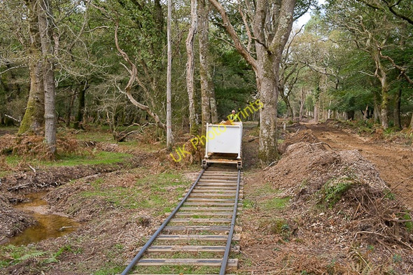 Photo 6"x4" Warwickslade Cutting: running the railway Bank\/SU2807 c2009