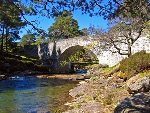 Photo 6"x4" Lui Bridge Inverey\/NO0889 c2009