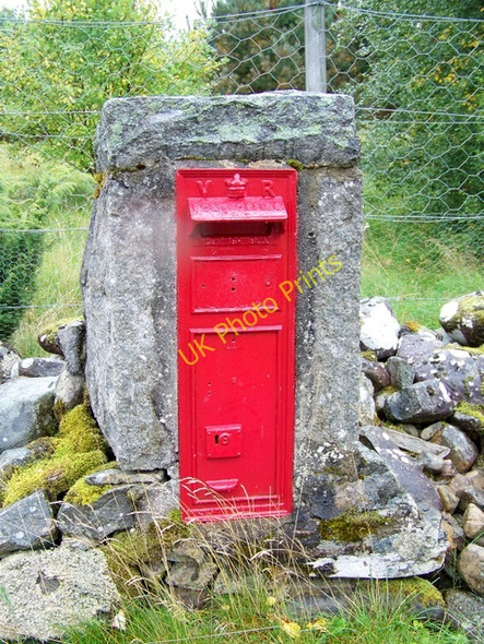 Photo 6"x4" Postbox, Inverey Inverey\/NO0889 c2009