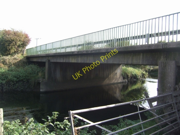 Photo 6"x4" River Trent - A51 bridge Stone\/SJ9034 c2009