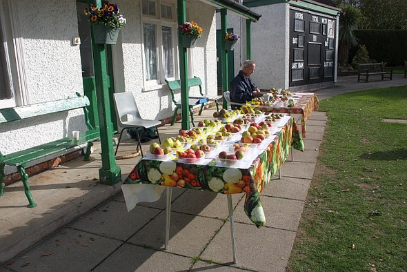 Photo 6"x4" Colwall apple day Barton Court\/SO7440 c2009