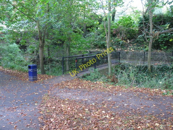 Photo 6"x4" Footbridge over the Pent Stream Folkestone c2009