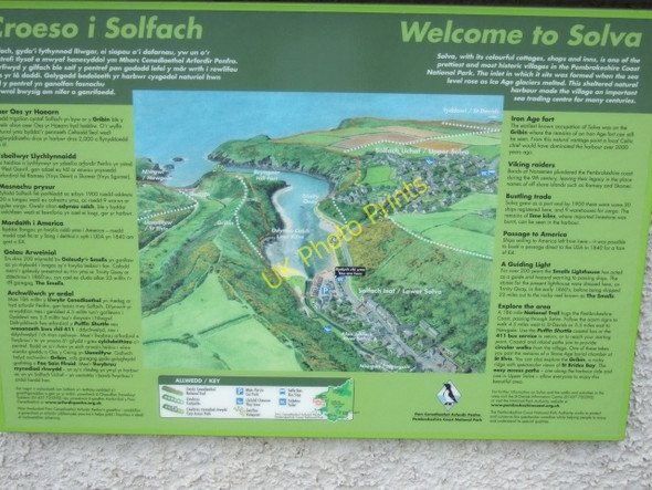 Photo 6"x4" Information about Solva Lower Solva c2009