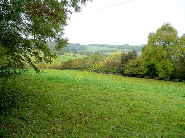Photo 6"x4" Pasture west of Snowshill Snowshill c2009
