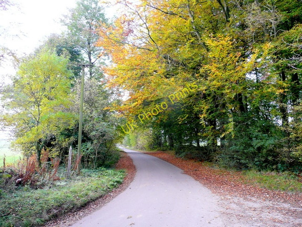 Photo 6"x4" Lane to Stumps Cross Taddington\/SP0831 c2009