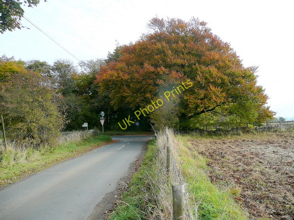 Photo 6"x4" Crossroads east of Cutsdean Cutsdean c2009