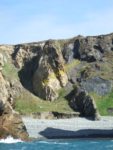 Photo 6"x4" The beach at Porth Lleuog Treginnis c2009