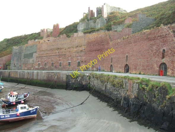 Photo 6"x4" Porthgain stone stores Porthgain c2009