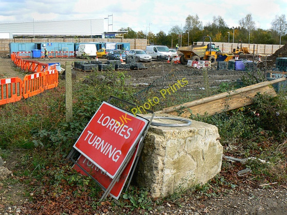 Photo 6"x4" Site of a new Lidl supermarket, Barnfield Road, Swindon 23.10.2009 Even Swindon c2009