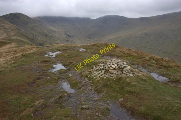 Photo 6"x4" The cairn at point 614 Town Head\/NY3309 c2009