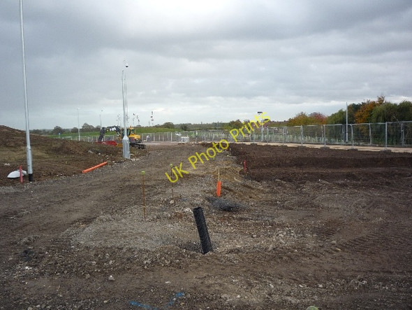 Photo 6"x4" Campus road under construction Heslington c2009