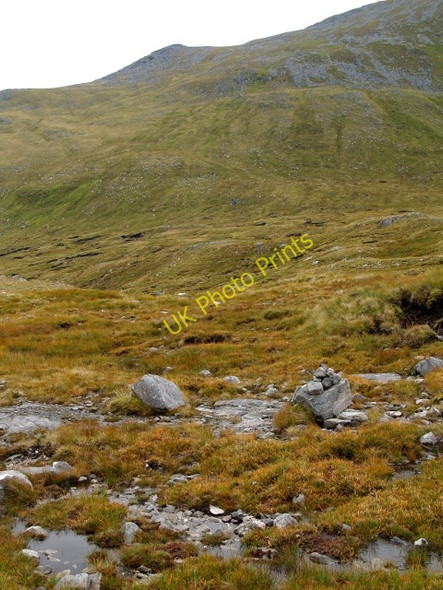 Photo 6"x4" Rocky ground at the entrance to Coire Gnada Coire Gnada c2009