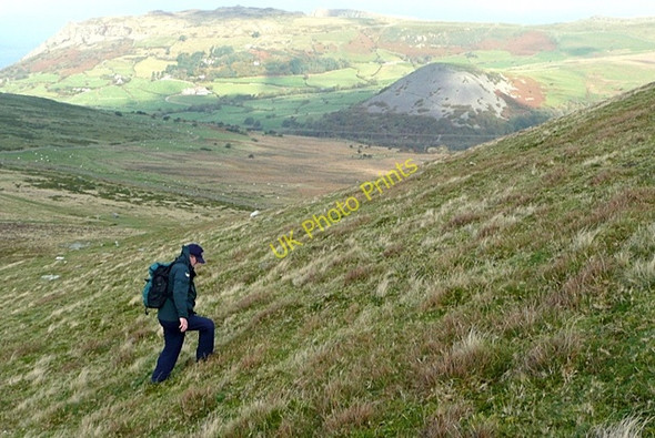 Photo 6"x4" Steep ground Llanfairfechan c2009