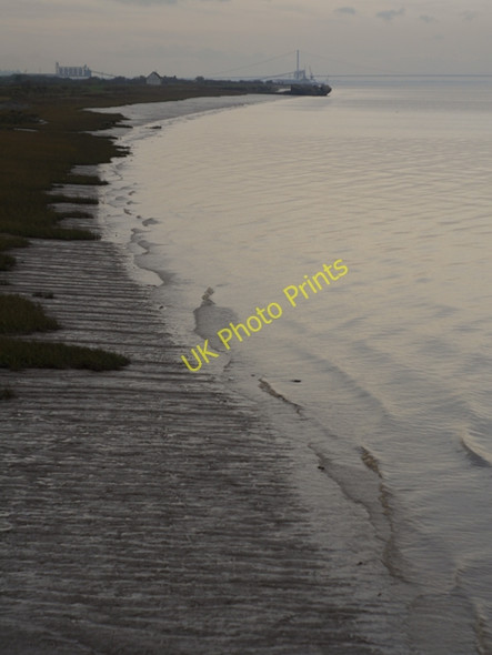 Photo 6"x4" Humber Foreshore at Goxhill Haven North End\/TA1022 c2009