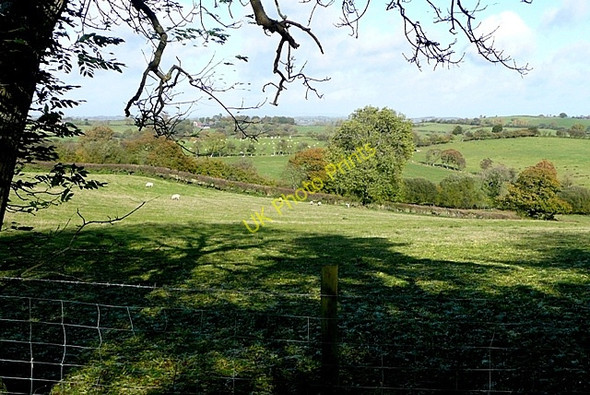 Photo 6"x4" Farmland at New House Bwlch-y-ffridd c2009