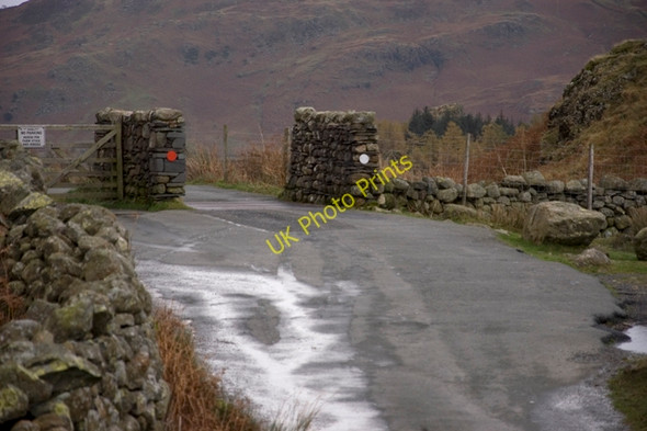 Photo 6"x4" Cattle grid under Side Pike Little Langdale c2009