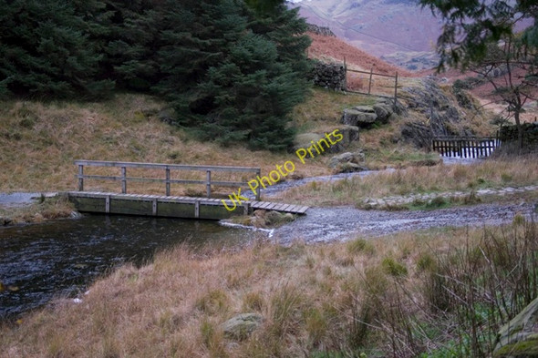 Photo 6"x4" The outfall of Blea Tarn Little Langdale c2009