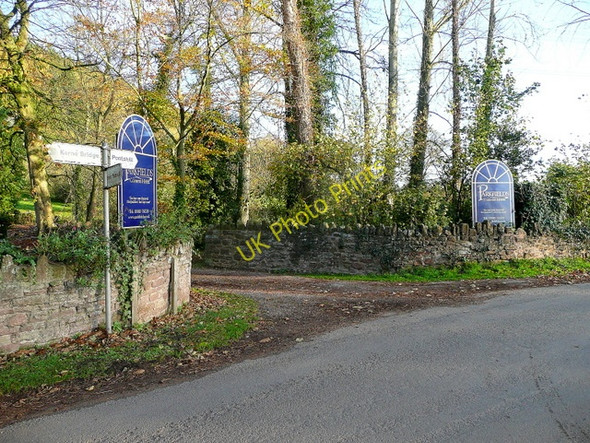 Photo 6"x4" Entrance to Parkfields Pontshill c2009