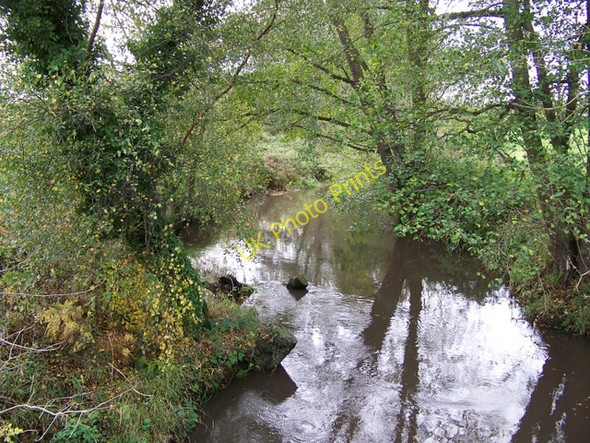 Photo 6"x4" River Wey from Huntingford Bridge Hearn c2009