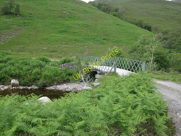 Photo 6"x4" Bridge over River Attadale Strathan\/NG9338 c2009