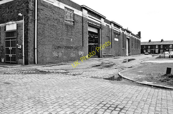 Photo 6"x4" Rear of former Salford Corporation tram & bus depot, Weaste Salford\/SJ8098 c2000
