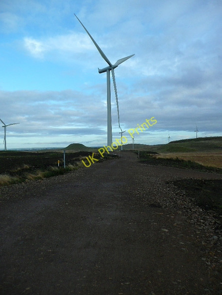 Photo 6"x4" Whitelee Wind farm Brown Hill\/NS5348 c2009