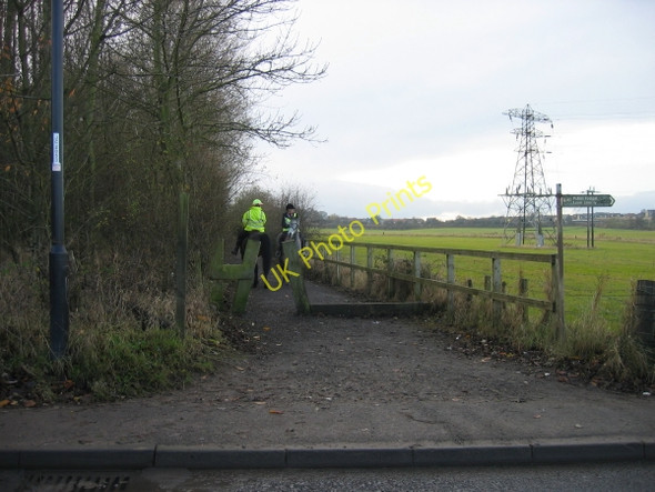 Photo 6"x4" Bridleway, cycle path and footpath Springwell\/NZ2858 c2009