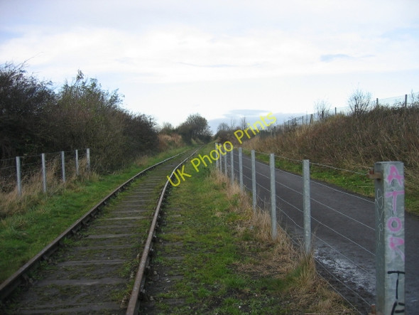 Photo 6"x4" Disused railway line at Eighton Banks Eighton Banks c2009