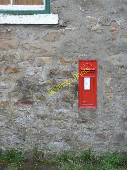 Photo 6"x4" Brusselton postbox (ref DL4 154) Shildon\/NZ2326 c2009